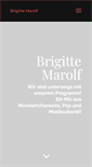 Mobile Screenshot of brigittemarolf.ch